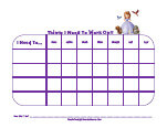 disney jr. behavior chart